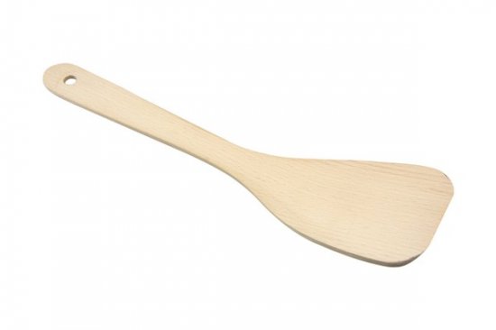 Beech Curved Spatula 12.5 