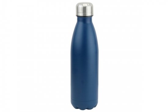 Apollo Housewares Stainless Steel Water Bottle 500ml - Dark Blue