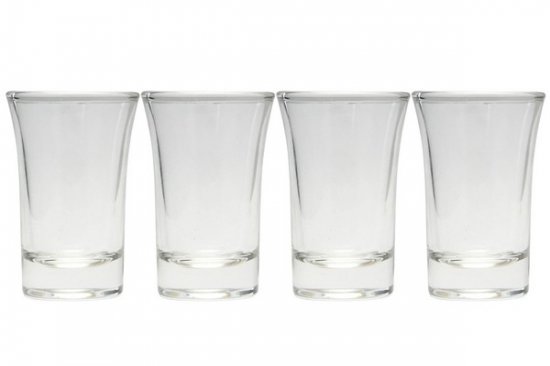 Apollo 28ml Shot Glass - Pack of 4