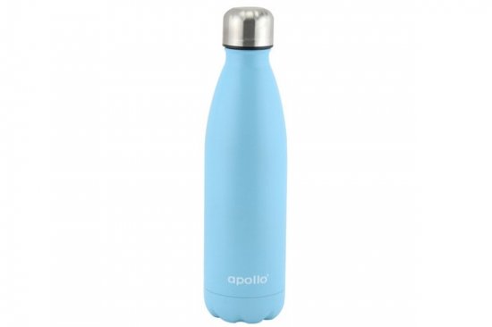 Apollo Double Walled 500ml Sky Blue Vacuum Flask