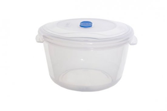 Whitefurze 1.22L Round Food  Freezer to Mircowave Storage