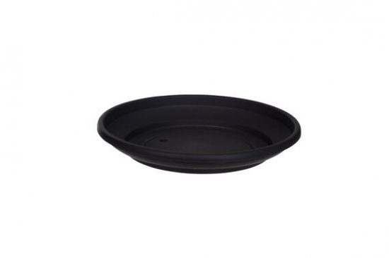 Whitefurze 20cm Saucer - Black