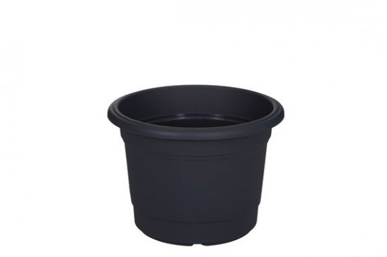Whitefurze 30cm Milano Round Planter - Grey