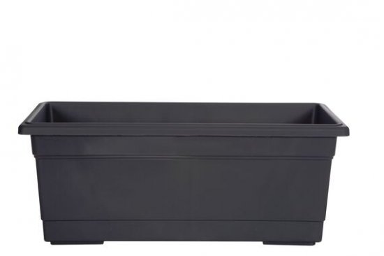 Whitefurze 60cm Milano Trough - Gunmetal