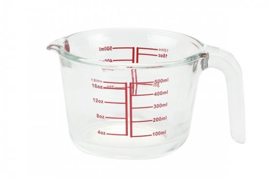 Apollo Glass Measuring Jug - 0.5L