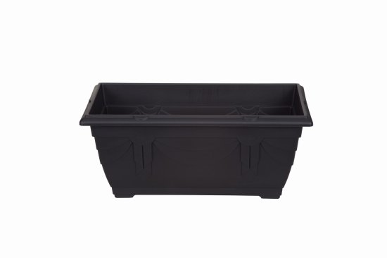 Whitefurze 40cm Venetian Window Box Black