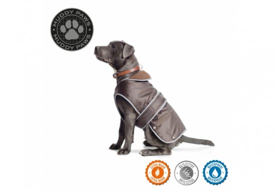 Ancol Stormguard Dog Coat - Chocolate Extra Small