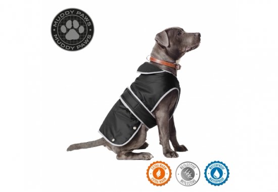 Ancol Stormguard Dog Coat - Black XXL