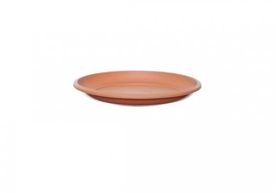 Whitefurze 24cm Milano Saucer Terracotta