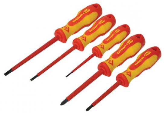 C.K Triton XLS Insulated Screwdriver 5 Piece Set