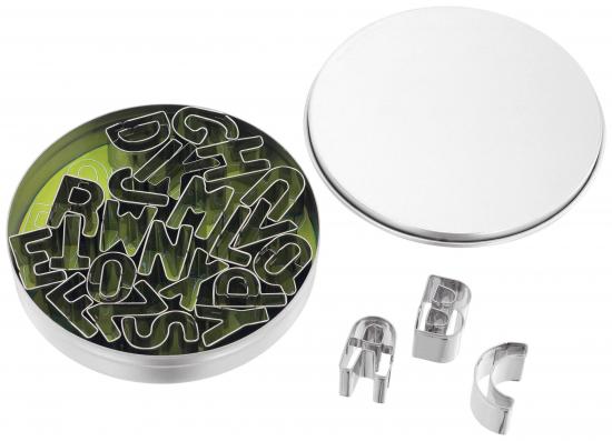 Judge Bakeware Alphabet Cutters in Tin (Set of 26)