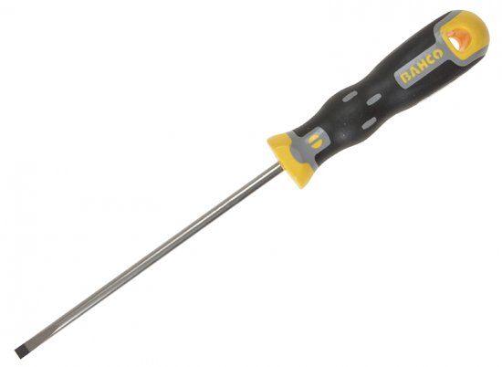 Bahco Tekno+ Screwdriver Parallel Slotted Tip 3mm x 100mm Round Shank