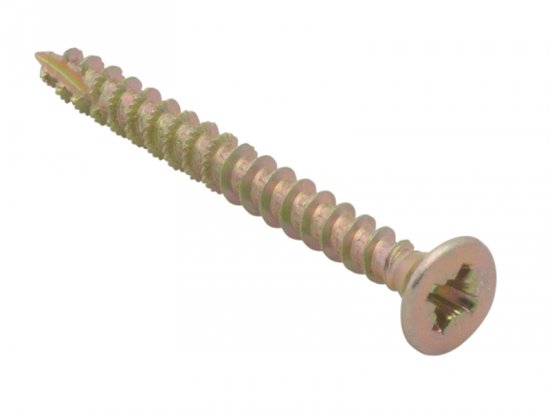 ForgeFix Spectre PZ Compatible Wood Screw CSK ZYP 4.0 x 40mm (Box of 200)