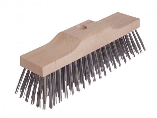 Lessman Wire Brush Broom Head 220mm x 60mm