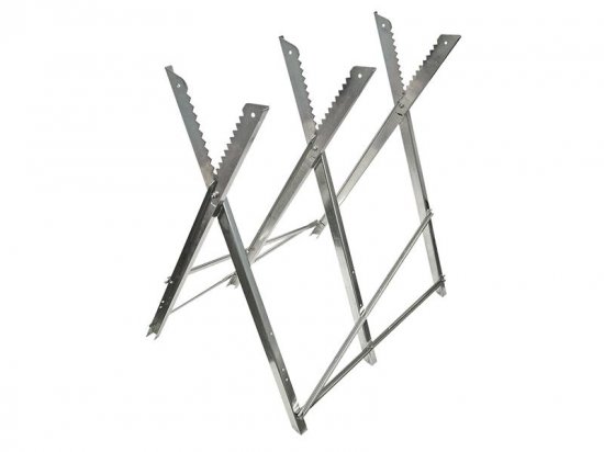 Faithfull Sawhorse Folding Trestle Galvanised