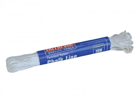 Faithfull 302 Twisted Nylon Chalk Line 18m (Box 12)