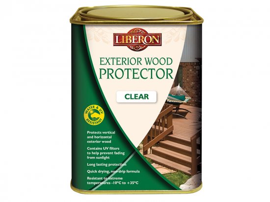 Liberon Exterior Wood Protector Clear 1 litre