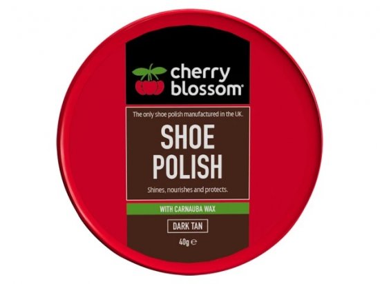 Cherry Blossom Shoe Polish 40g - Dark Tan
