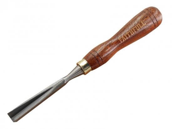 Faithfull V-Straight Part Carving Chisel 12.7mm (1/2in)