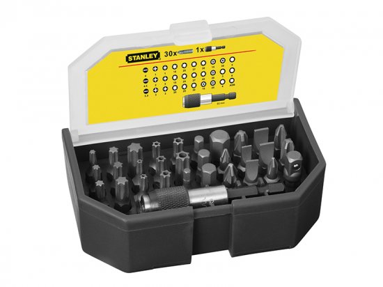 STANLEY Bit Set & Holder 31 Piece