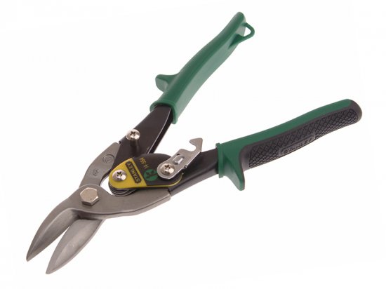 STANLEY Green Aviation Snips Right Cut 250mm (10in)