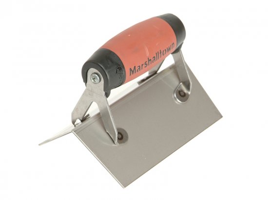 Marshalltown 67SSD Stainless Steel External Corner Trowel Square DuraSoft Handle