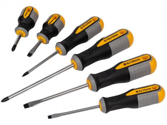 Roughneck Screwdriver Set 6 Piece