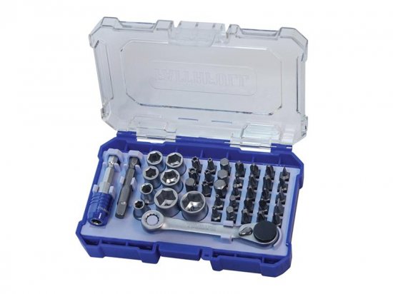 Faithfull Screwdriver Bit & Socket Set 42 Piece