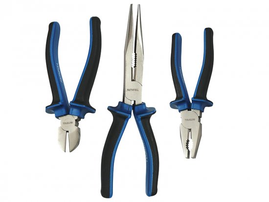 Faithfull Handyman Pliers Set 3 Piece