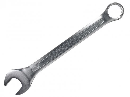 Faithfull Combination Spanner CV Satin Finish 32mm