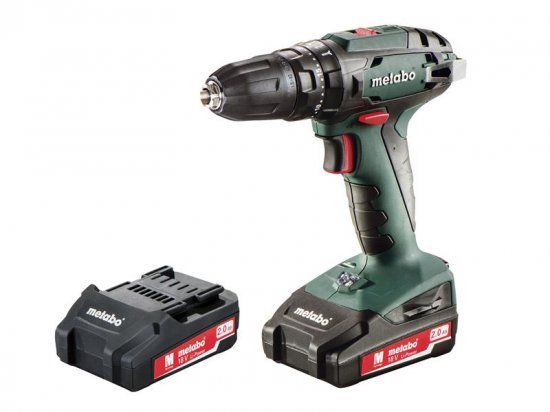 Metabo SB 18 Combi Hammer Drill 18V 2 x 2.0Ah Li-ion