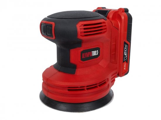 Olympia Power Tools X20S Random Orbital Sander 20V 1 x 2.0Ah Li-ion