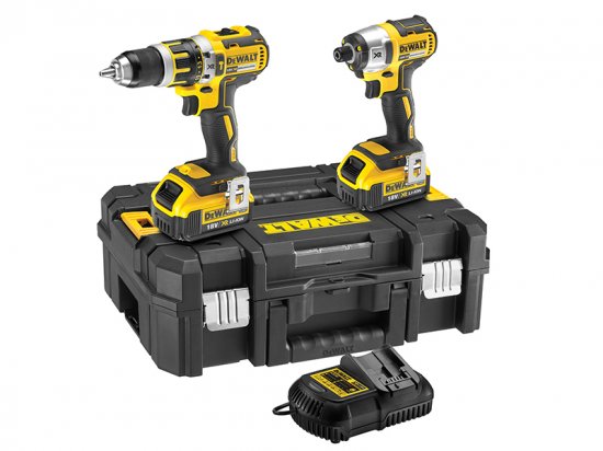 DeWalt DCK259M2T Brushless Twin Pack 18V 2 x 4.0Ah Li-ion