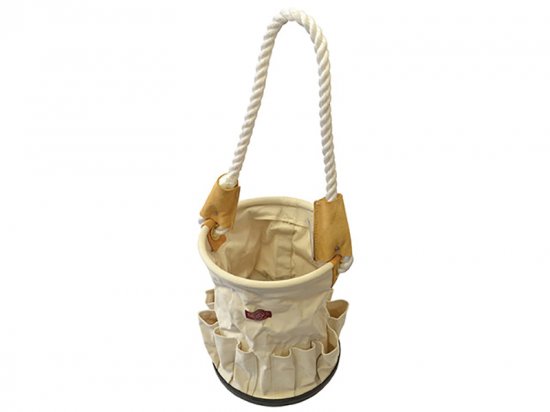 Faithfull Canvas Tool Bucket with Rope Handle