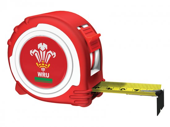 Advent Official Welsh Rugby Tape Red / White 5m/16ft (Width 25mm)