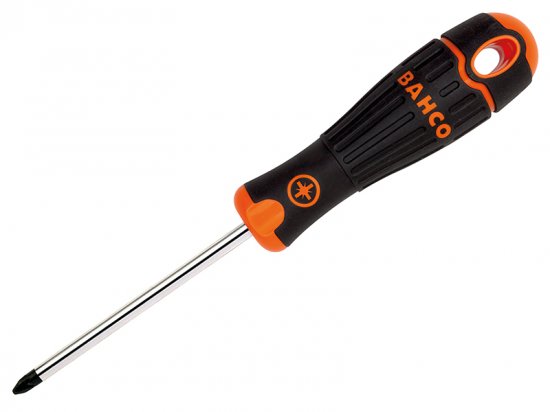 Bahco BAHCOFIT Screwdriver Pozidriv Tip PZ0 x 75mm