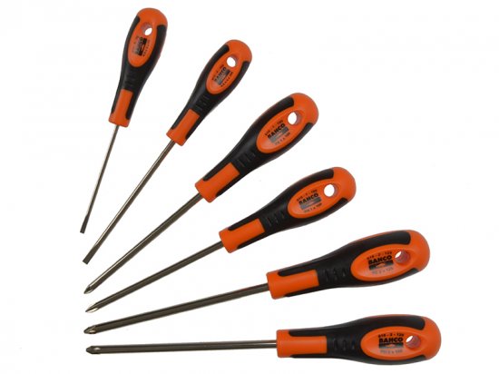 Bahco 600 Series Screwdriver Set 6 Piece