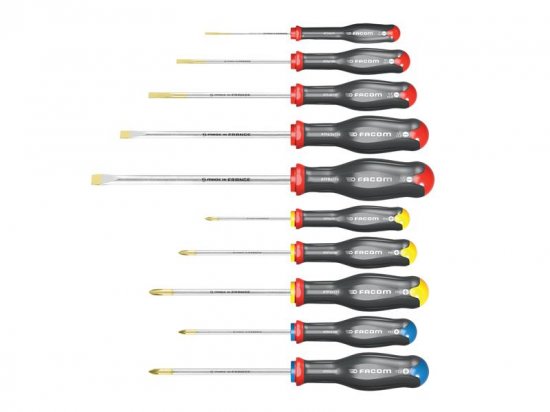 Facom Protwist Screwdriver Set 10 Piece