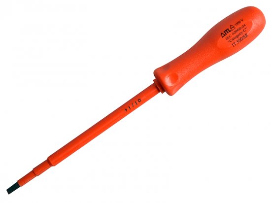 ITL Insulated Insulated Electrician Screwdriver 150mm x 5mm