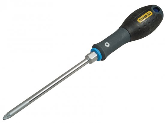 Stanley Tools FatMax Bolster Screwdriver Pozi Tip PZ3 x 150mm