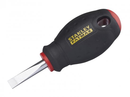 Stanley Tools FatMax Stubby Screwdriver Parallel Tip 6.5 x 30mm
