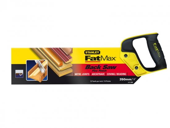 Stanley Tools FatMax Tenon Back Saw 360mm (14in) 13 TPI