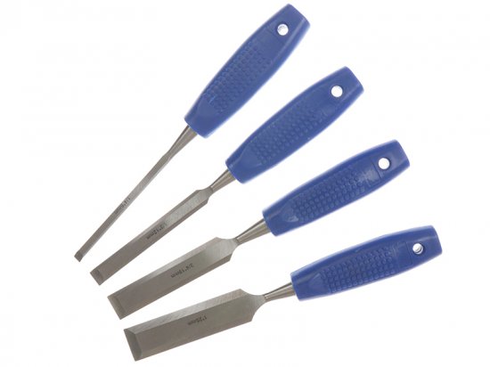 BlueSpot Tools Wood Chisel Set 4 Piece