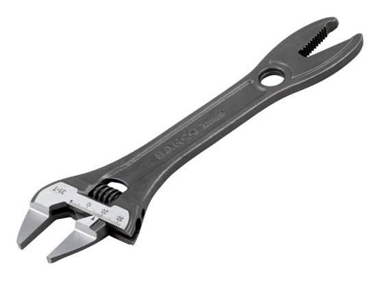 Bahco 31-T Thin Jaw Adjustable Spanner with Serrated Pipe Jaws