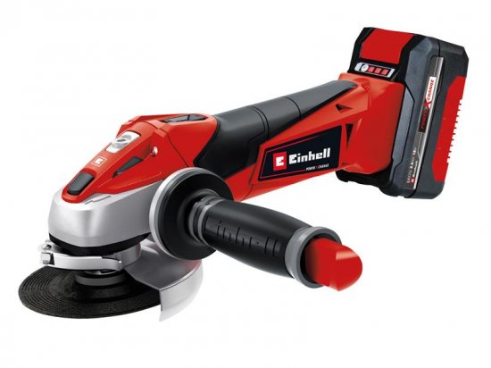 Einhell TE-AG 18 Li Power X-Change Angle Grinder 115mm 18V 1 x 3.0Ah Li-ion