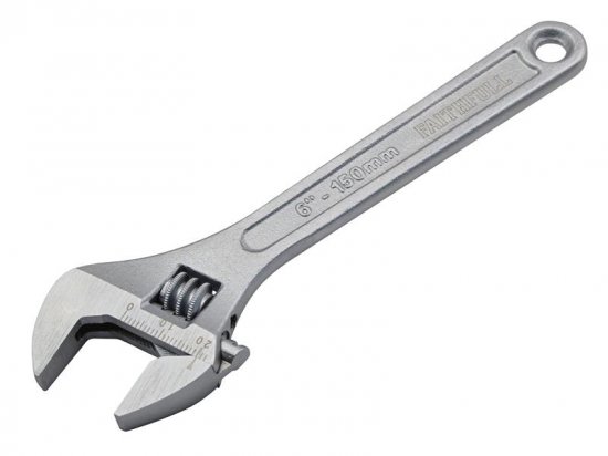 Faithfull Chrome Adjustable Spanner 150mm (6in)