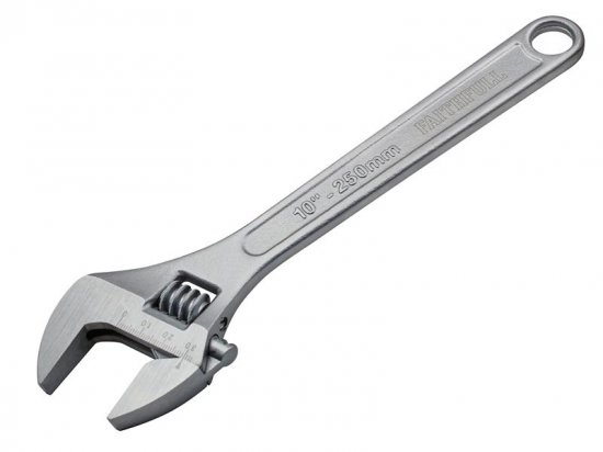 Faithfull Chrome Adjustable Spanner 250mm (10in)