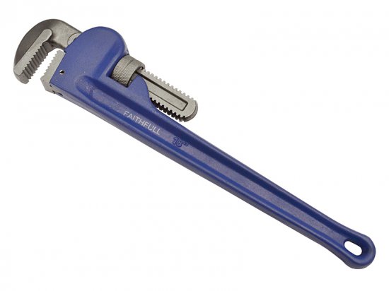 Faithfull Leader Pattern Pipe Wrench 450mm (18in)