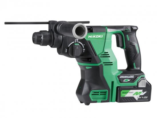 HiKOKI DH36DPA/JRZ Multi Volt SDS Plus 3 Mode Rotary Hammer 36V 2 x 2.5Ah Li-ion