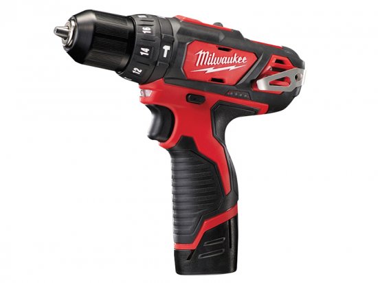 Milwaukee M12 BPD-202C Cordless Combi Drill 12V 2 x 2.0Ah Li-ion